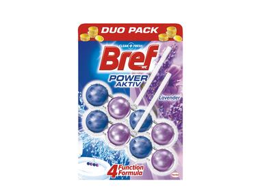 Zdjęcie: Zawieszka do WC 2 x 50 g power active lavender BREF