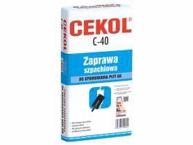 Zaprawa szpachlowa do spoinowania płyt G-K 5 kg CEKOL