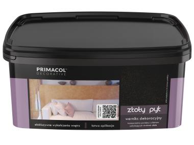 Zdjęcie: Werniks dekoracyjny 1 L złoty pył PRIMACOL DECORATIVE