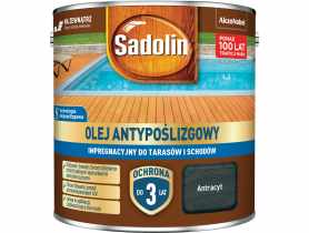 Olej antypoślizgowy impregnacyjny Antracyt 4,5L SADOLIN