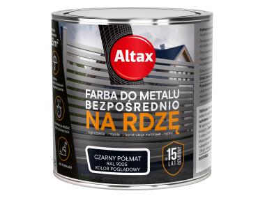 Zdjęcie: Farba do metalu 0,25 L czarny półmat ALTAX