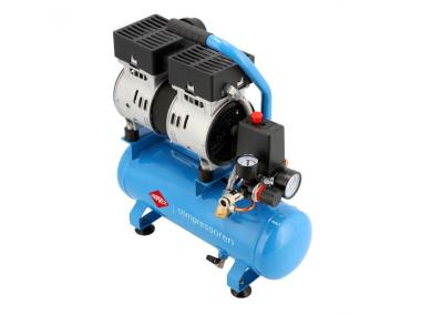 Zdjęcie: Kompresor bezolejowy dwutłokowy mały L 6-105 8 bar 0.6 KM/0.45 kW 48 l/min 6L cichy AIRPRESS