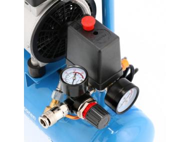 Zdjęcie: Kompresor bezolejowy dwutłokowy mały L 6-105 8 bar 0.6 KM/0.45 kW 48 l/min 6L cichy AIRPRESS