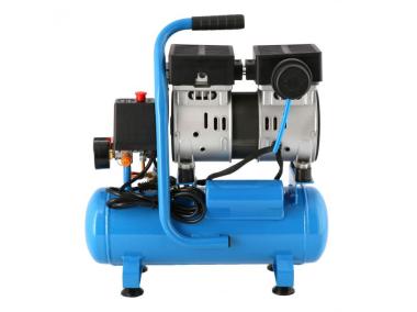 Zdjęcie: Kompresor bezolejowy dwutłokowy mały L 6-105 8 bar 0.6 KM/0.45 kW 48 l/min 6L cichy AIRPRESS