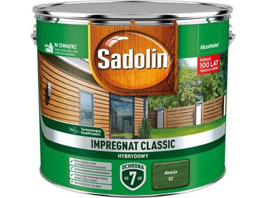 Zdjęcie: Impregnat ochronno-dekoracyjny hybrydowy Classic 9 L akacja SADOLIN