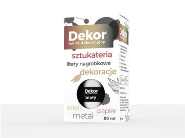 Zdjęcie: Dekor 80 ml biały INCHEM POLONIA