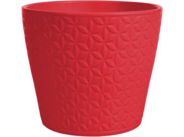 Zdjęcie: Osłonka doniczkowa 480 - 13 cm czerwona CERMAX