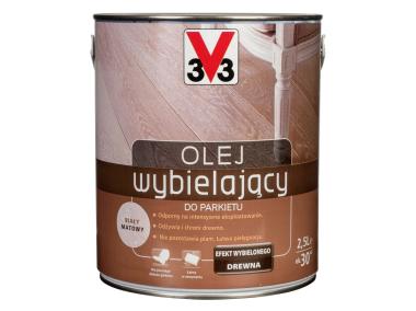 Olej wybielający do parkietu 2,5 L V33