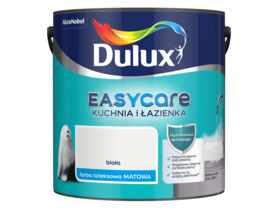 Farba do wnętrz EasyCare Kuchnia&Łazienka 2,5 L biała DULUX