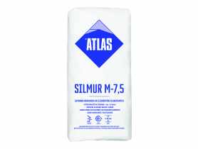 Zaprawa murarska do elementów silikatowych biała Silmur M7,5B - 25 kg ATLAS