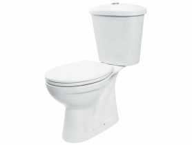Miska WC kompakt - odpływ pionowy Funkia biały DEANTE