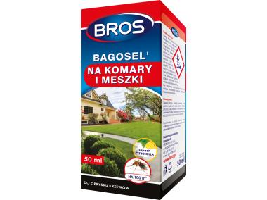 Zdjęcie: Preparat do oprysku ogrodu przeciw komarom Bagosel 100EC 50ml BROS