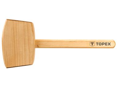Zdjęcie: Młotek drewniany 500 g, trzonek drewniany TOPEX