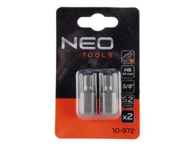 Zdjęcie: Końcówka HEX 6 x 30 mm, S2 x 2 szt. NEO