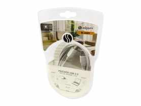 Przewód USB 2.0 typu A-B, 1,8 m, blister BLUSB1 DPM SOLID
