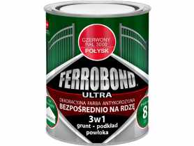 Farba antykorozyjna Ferrobond Ultra połysk czerwony 0,7L JURGA