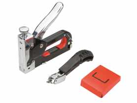 Zszywacz tapicerski 6-14 mm, zszywki J, wyciągacz do zszywek TOP TOOLS