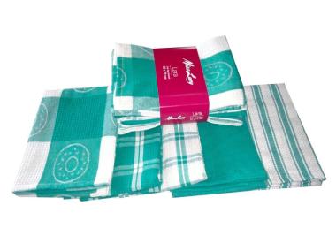 Zdjęcie: Ścierki Lara 50x70 cm zielone 5 szt. MISS LUCY