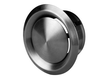 Zdjęcie: Anemostat metalowy nierdzewny 100 mm AWENTA