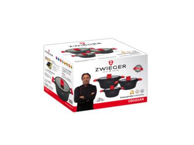 Zdjęcie: Zestaw garnków Obsidian 6 elementów ZWIEGER