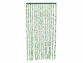 Zasłona Sorgo z liśćmi 90x180 cm zielona TIN TOURS