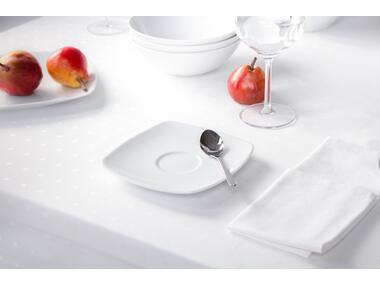 Zdjęcie: Spodek Mariapaula Moderna kwadratowa biała 16 cm ALTOMDESIGN