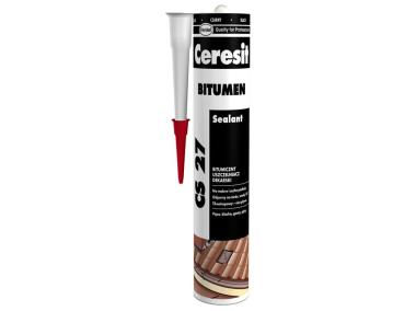 Zdjęcie: Uszczelniacz dekarski CS27 czarny 280 ml CERESIT