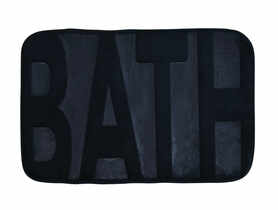 Dywanik łazienkowy Basic 5 Bath czarny BISK