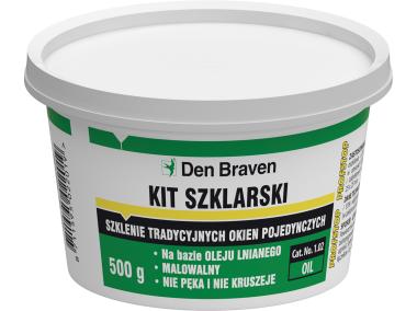 Zdjęcie: Kit szklarski Profstop natualny 0,5 kg DEN BRAVEN