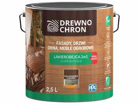 Lakierobejca 2w1 palisander ciemny 2,5 L DREWNOCHRON