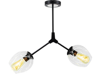 Zdjęcie: Lampa sufitowa Boston 1962/2 black - TR ELEM