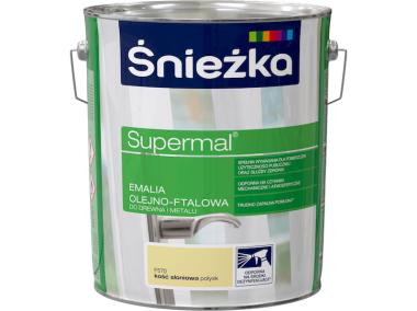 Zdjęcie: Emalia Supermal kość słoniowa F570 10L ŚNIEŻKA