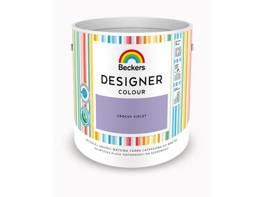 Farba lateksowa Designer Colour Crocus Violet 2,5 L BECKERS