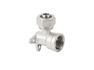 Zdjęcie: Kolano 90  PEX/GW naścienne 16 x 1/2 HYDROLAND