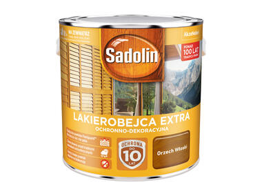 Zdjęcie: Lakierobejca Extra 2,5 L orzech włoski SADOLIN