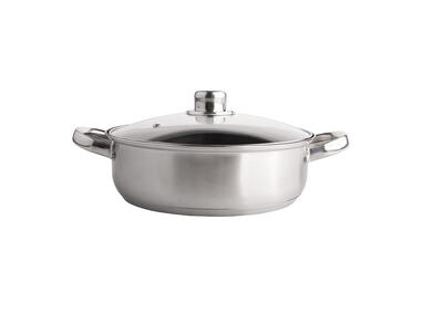 Zdjęcie: Rondel nierdzewny Fabio z pokrywą 24 cm 2,6 L ALTOMDESIGN