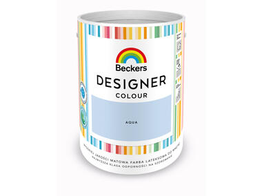 Zdjęcie: Farba lateksowa Designer Colour Aqua 5 L BECKERS