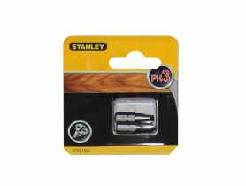 Końcówki wkrętarskie Philips PH3/25 2 szt. STANLEY