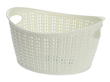 Zdjęcie: Koszyk owalny 3,3 L Willow biały ALSEA