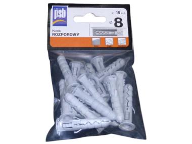 Zdjęcie: Kołek rozporowy 8 mm - 15 szt. SILA