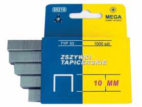 Zszywki 10 mm - 1000 szt. typ 53 MEGA