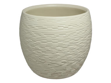 Zdjęcie: Osłonka doniczkowa 17 cm biały antyk 664 CERMAX