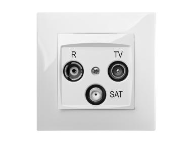 Zdjęcie: Gniazdo R-TV-SAT 10dB Carla EPN