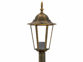 Lampa ogrodowa Liguria patyna wysoka POLUX