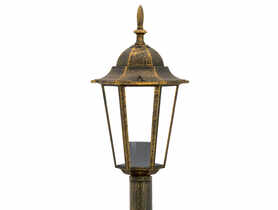 Lampa ogrodowa Liguria patyna wysoka POLUX