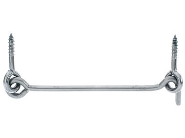 Zdjęcie: Hak okienny wkręcany stal nierdzewna 120x4,2 mm ALBERTS