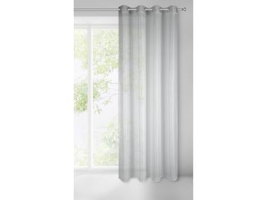 Zdjęcie: Firana gotowa Dezra 140x250 cm szary EUROFIRANY