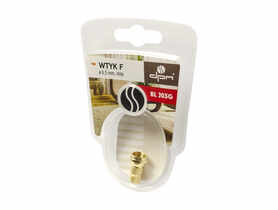 Wtyk F 6,5 mm złoty BLJ03G DPM SOLID
