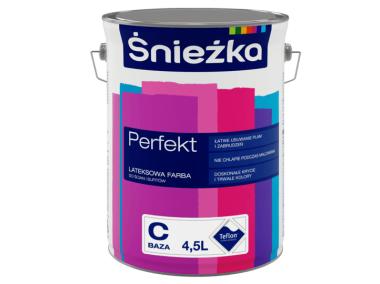 Zdjęcie: Emulsja lateksowa Perfekt BazaC 4,5L ŚNIEŻKA