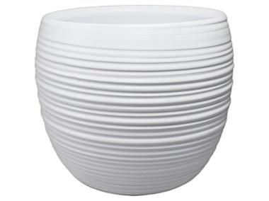 Zdjęcie: Osłonka doniczkowa 662 biała 17 cm CERMAX